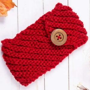 3/$20 *Brand New* Winter Knit Red Headband, Ear warmer